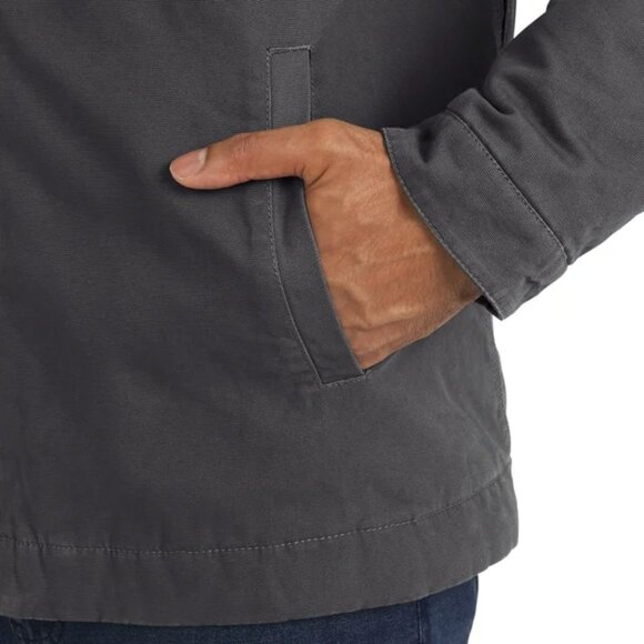 Wrangler Men's Workwear Jacket, Gray - Picture 6 of 10